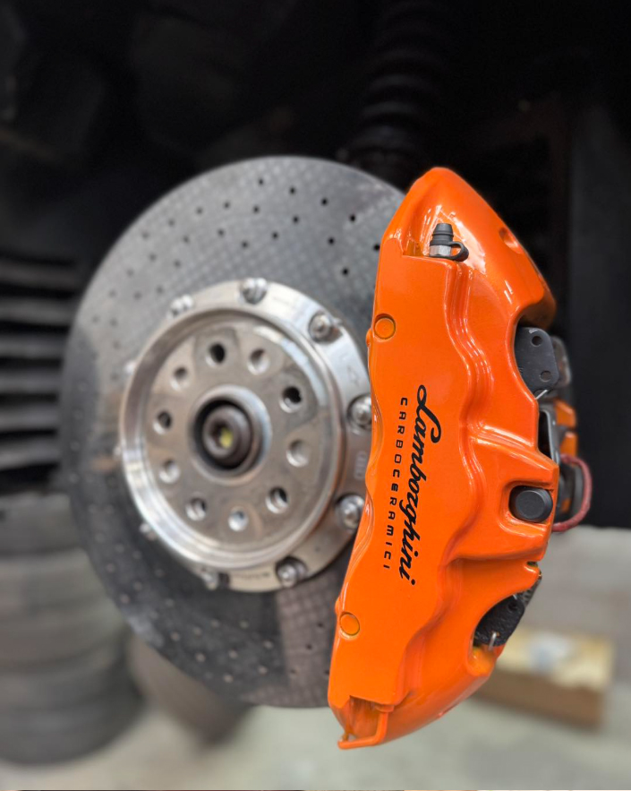 Brake caliper restoration at Green Genie Rebuilds